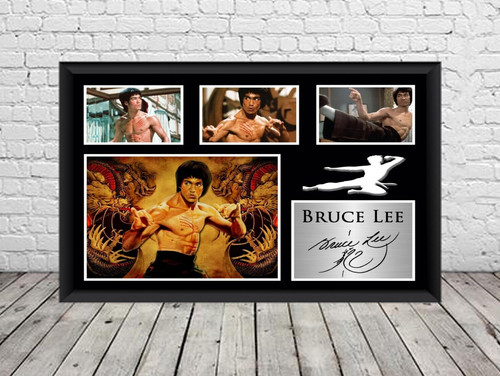 Bruce lee signed photo - lee,