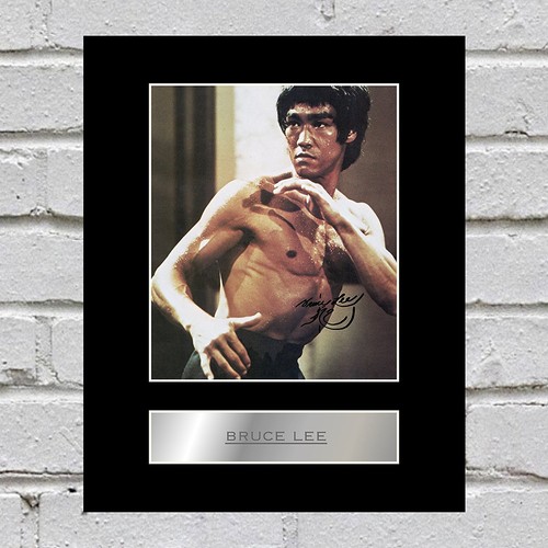 Bruce lee signed - signed, photo