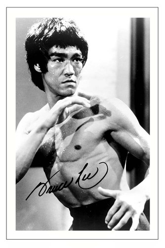 Bruce lee signed autograph - bruce,