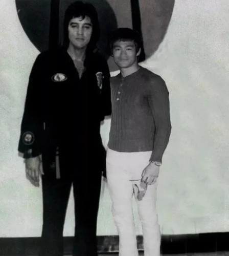 Bruce lee and elvis - and,