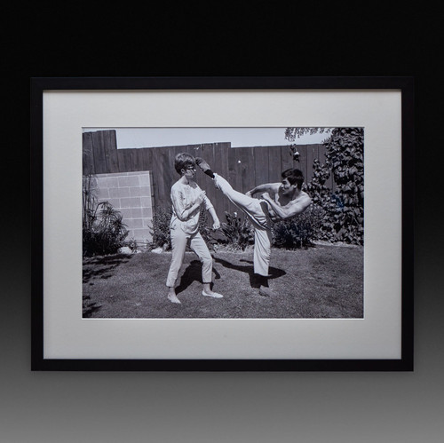 Bruce lee linda training - bruce,