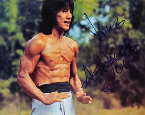 Jackie chan signed - jackie, the