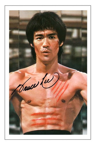 Bruce lee signed - lee, 6x4
