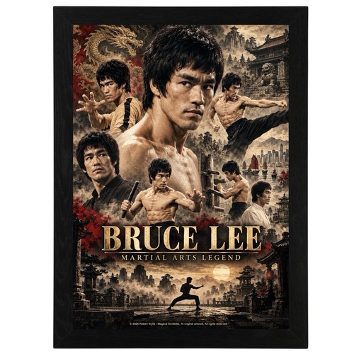 Bruce lee wall art - bruce, photo