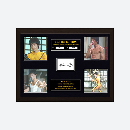 Bruce lee signed ltd - bruce, edition