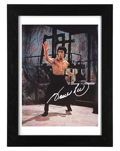 Bruce lee signed autograph - lee,