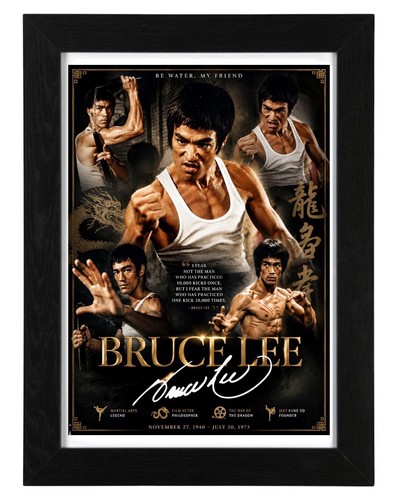 Bruce lee signed autograph - bruce,
