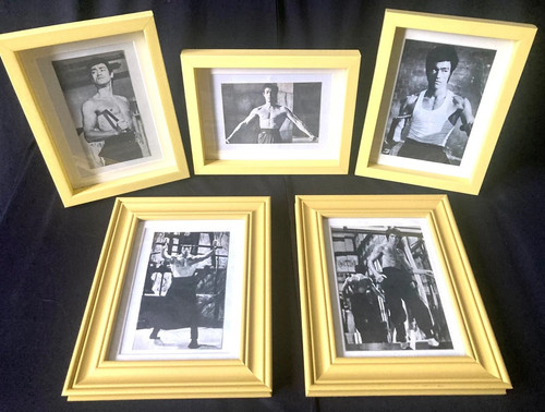 Iconic framed bruce lee - bruce,