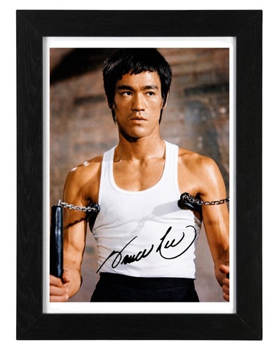Bruce lee signed autograph - lee,