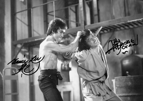 Photo signed by bruce - signed,