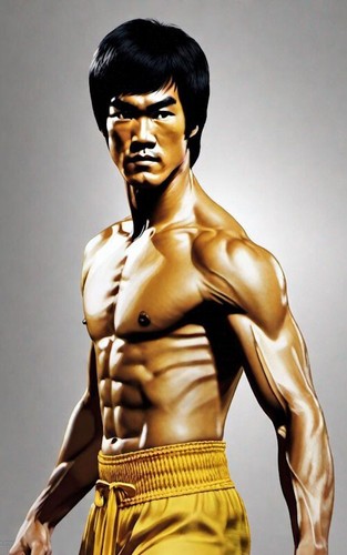 Bruce lee inspired fan - fan, on