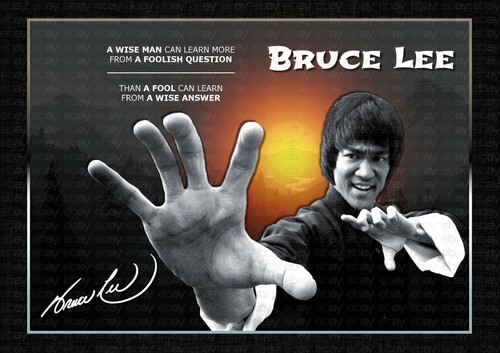Bruce lee signed original - -,