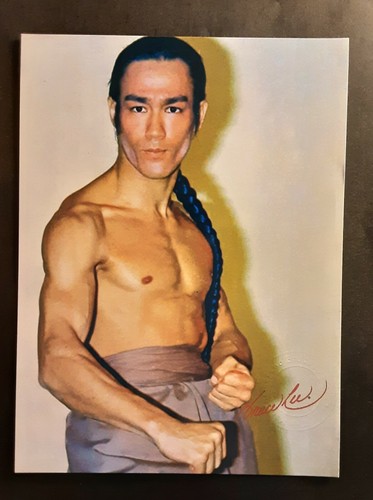 Bruce lee photo card - lee,